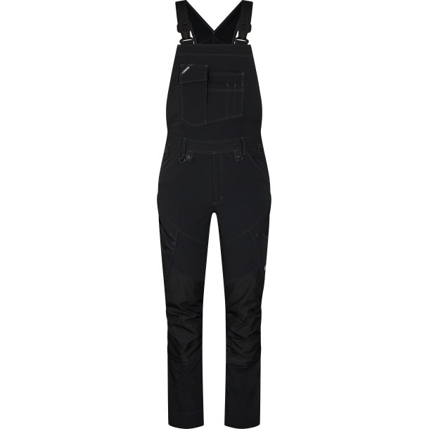 ENGEL X-treme overall med 4-vejs strk Sort 3369-317