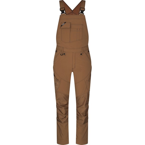 ENGEL X-treme overall med 4-vejs strk Toffee Brown 3369-317