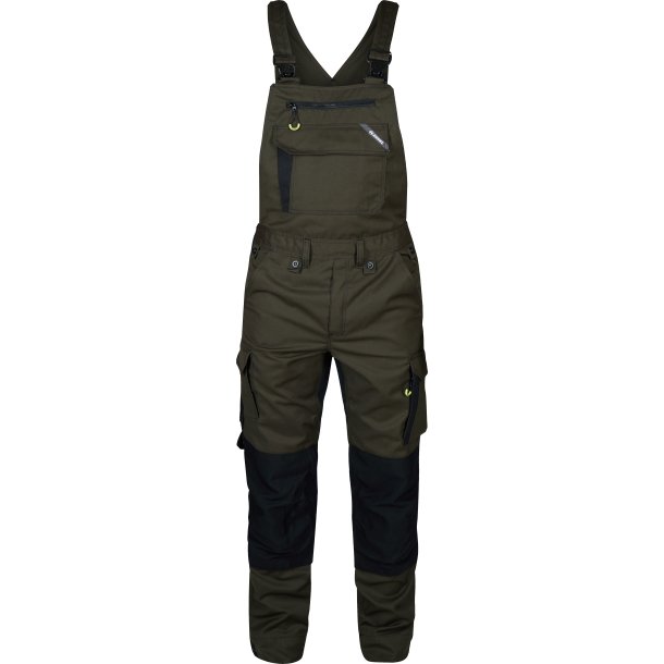 ENGEL X-treme overall med strk Forest Green/Sort 3362-740