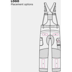 ENGEL X-treme overall med strk Sort/Antrazitgr 3362-740