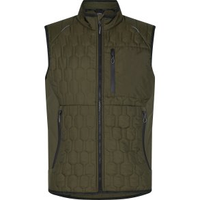 ENGEL X-treme quiltet vest Forest Green 5370-604