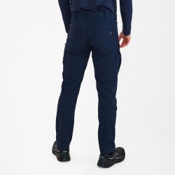 ENGEL X-treme servicebukser med 4-vejs strk Blue Ink 2368-317