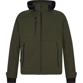 ENGEL X-treme softshelljakke Forest Green 1377-603