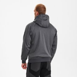 ENGEL X-treme softshelljakke med hætte Antrazitgrå 1361-207