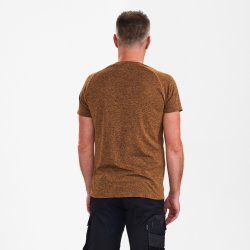 ENGEL X-treme sømløs T-shirt Orange melange 9060-155