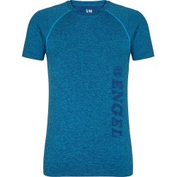 ENGEL X-treme sømløs T-shirt Turkis Blå melange 9060-155