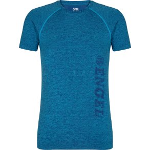 ENGEL X-treme smls T-shirt Turkis Bl melange 9060-155