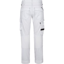 ENGEL X-treme strkbare hndvrkerbukser Hvid 0360-186