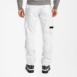 ENGEL X-treme strkbare hndvrkerbukser Hvid 0360-186