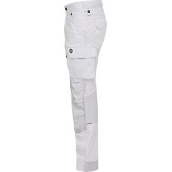 ENGEL X-treme strkbare hndvrkerbukser Hvid 0360-186