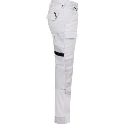 ENGEL X-treme strkbare hndvrkerbukser Hvid 0360-186