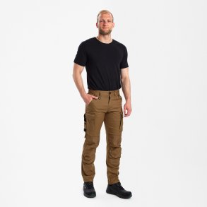 ENGEL X-treme strkbare hndvrkerbukser Toffee Brown 0360-186