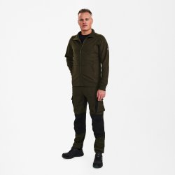 ENGEL X-treme sweatcardigan Forest Green 8362-320