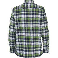 ID 0204 Green leaf skjorte  trykknap Grn