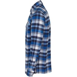 ID 0204 Green leaf skjorte  trykknap Kongebl