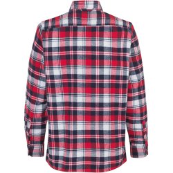 ID 0204 Green leaf skjorte  trykknap Rd