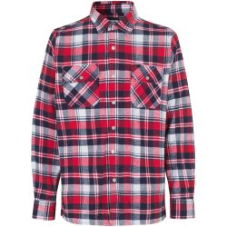 ID 0204 Green leaf skjorte  trykknap Rd