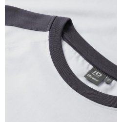 ID 0302 PRO Wear T-shirt  kontrast Hvid