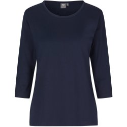 ID 0313 PRO Wear T-shirt 3/4 rmet  dame Navy