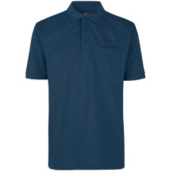 ID 0320 PRO Wear poloshirt   lomme Bl Melange