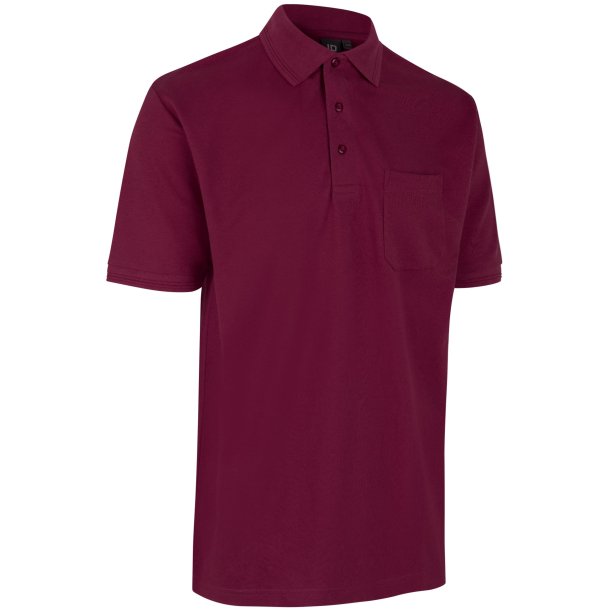 ID 0320 PRO Wear poloshirt   lomme Bordeaux