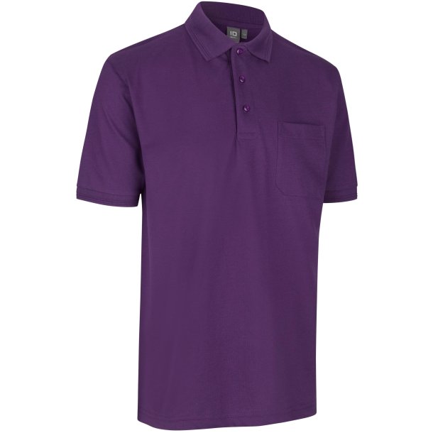 ID 0320 PRO Wear poloshirt   lomme Lilla