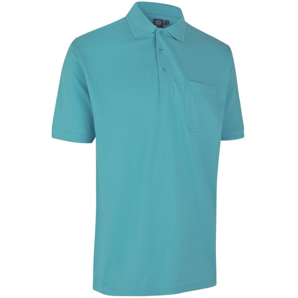 ID 0320 PRO Wear poloshirt   lomme Stvet Aqua