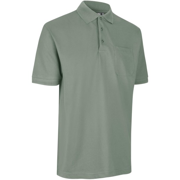 ID 0320 PRO Wear poloshirt   lomme Stvet Grn