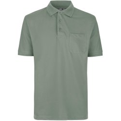 ID 0320 PRO Wear poloshirt   lomme Stvet Grn
