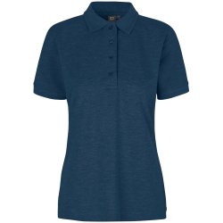 ID 0321 PRO Wear poloshirt  dame Bl Melange