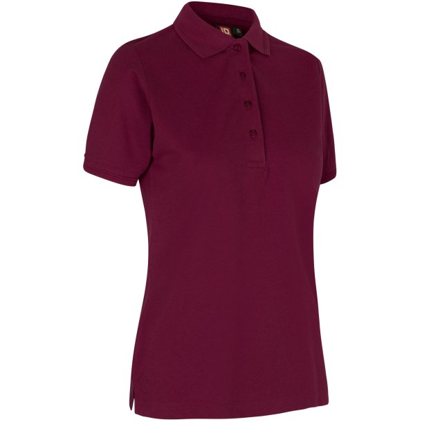 ID 0321 PRO Wear poloshirt  dame Bordeaux