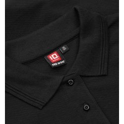 ID 0321 PRO Wear poloshirt  dame Sort