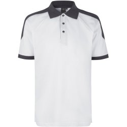 ID 0322 PRO Wear poloshirt  kontrast Hvid