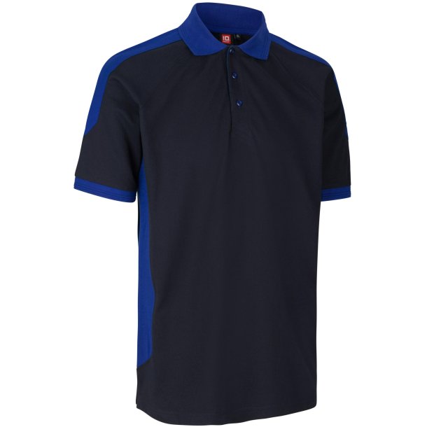 ID 0322 PRO Wear poloshirt  kontrast Navy