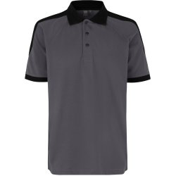 ID 0322 PRO Wear poloshirt  kontrast Silver grey