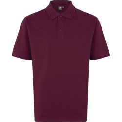 ID 0324 PRO Wear poloshirt  u. lomme Bordeaux