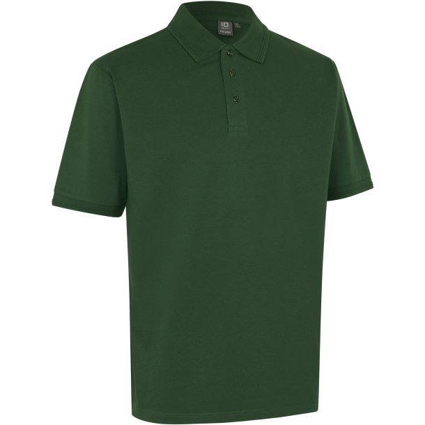 ID 0324 PRO Wear poloshirt  u. lomme Flaskegrn