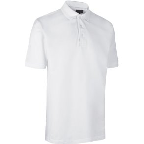 ID 0324 PRO Wear poloshirt  u. lomme Hvid