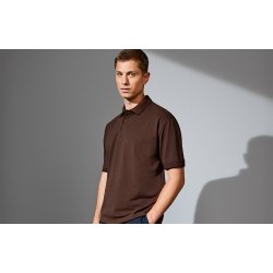 ID 0324 PRO Wear poloshirt  u. lomme Mocca