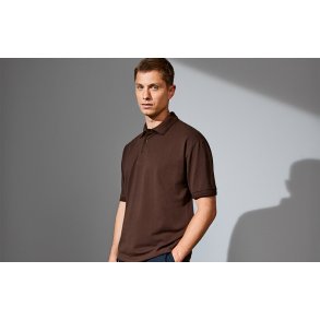 ID 0324 PRO Wear poloshirt  u. lomme Mocca