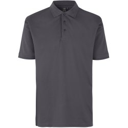 ID 0324 PRO Wear poloshirt  u. lomme Silver grey