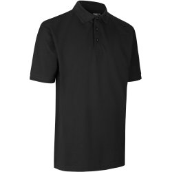 ID 0324 PRO Wear poloshirt  u. lomme Sort