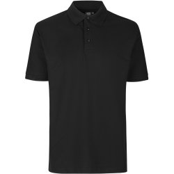 ID 0324 PRO Wear poloshirt  u. lomme Sort