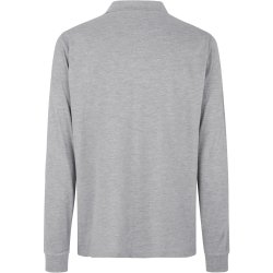 ID 0326 PRO Wear poloshirt  l/ Gr melange