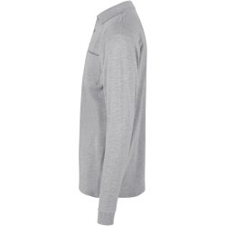 ID 0326 PRO Wear poloshirt  l/ Gr melange