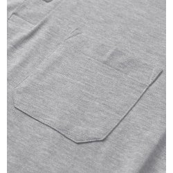 ID 0326 PRO Wear poloshirt  l/ Gr melange