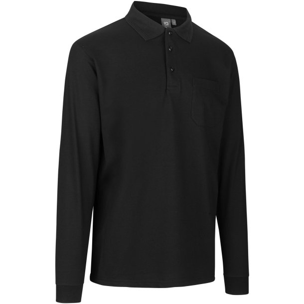 ID 0326 PRO Wear poloshirt  l/ Sort