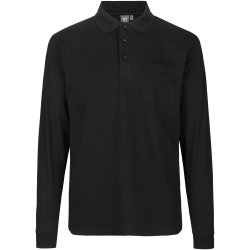 ID 0326 PRO Wear poloshirt  l/ Sort