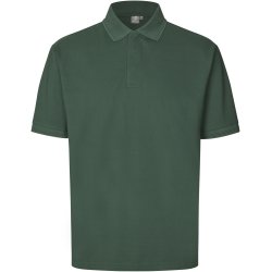 ID 0330 PRO Wear poloshirt  trykknap Flaskegrn