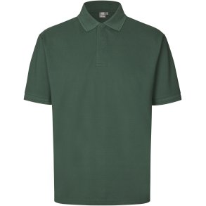 ID 0330 PRO Wear poloshirt  trykknap Flaskegrn